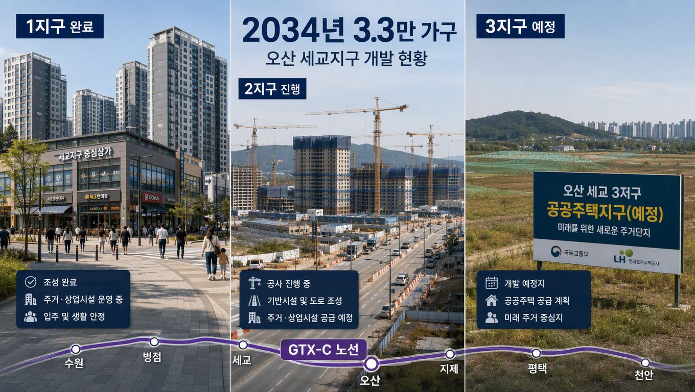 오산세교 입지 조건을 분석하는 실전 체크리스트